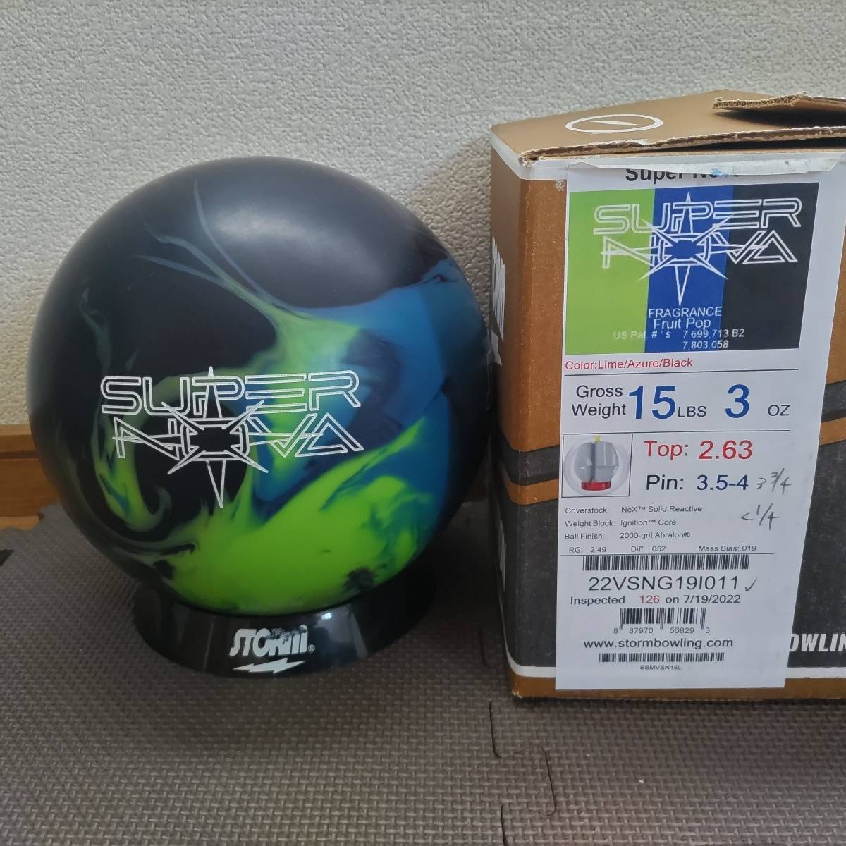 ☆新品☆ロトグリップ・RST X-3 15P☆ RST X-3 - ROTOGRIP 최대 볼링용품