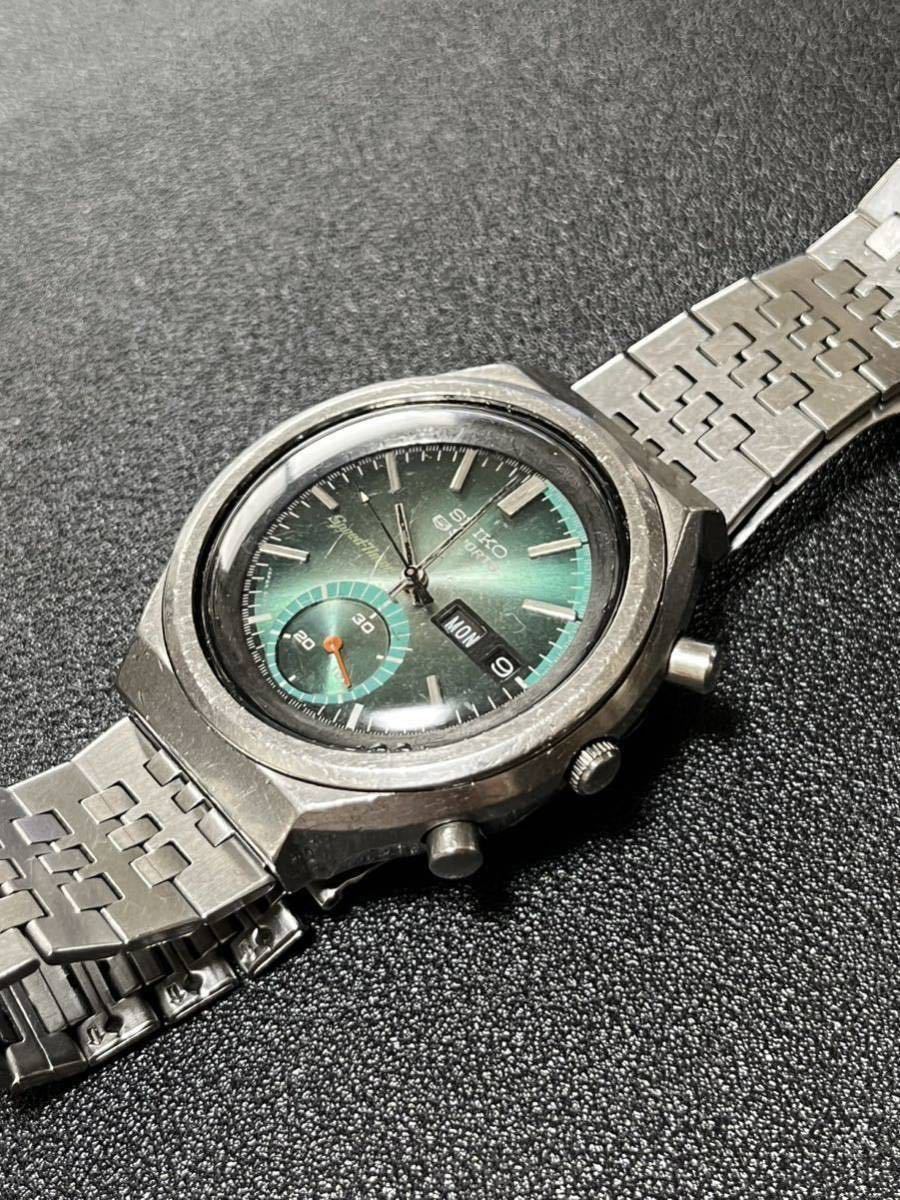 ジャンク セイコー スピードタイマー 6139-7060 希少カラー ジャンク セイコー スピードタイマー 6139-7060 希少カラー SEIKO