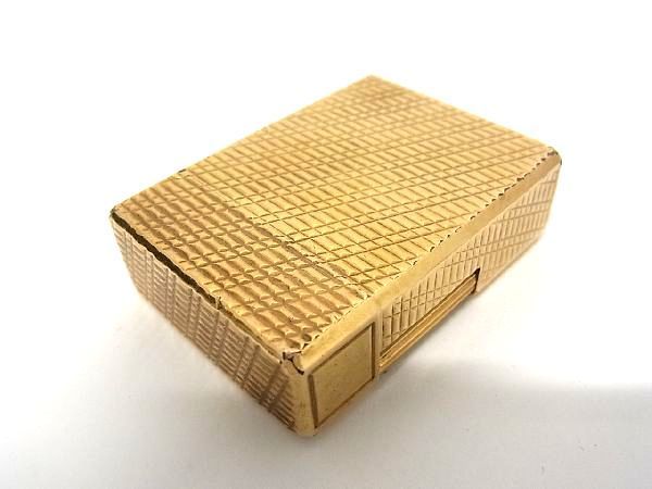 1円 ■美品■ S.T.Dupont エス・テー・デュポン ライン1 スモール 高級ガスライター ローラーガスライター 喫煙グッズ ゴールド系 AN2475 エス・テー・デュポン 1円 □美品□