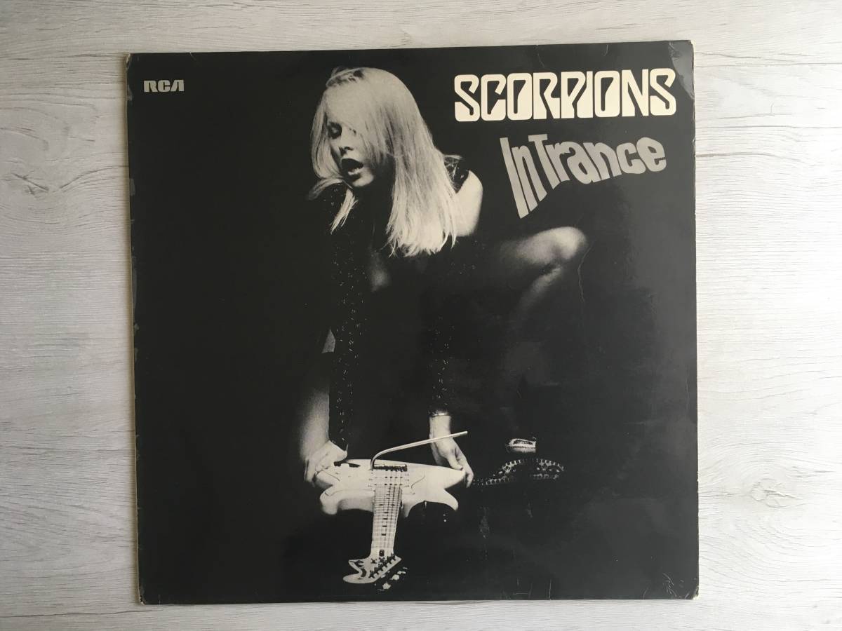 国内版 Scorpions In Trance LP帯付き美品 国内版 Scorpions In Trance