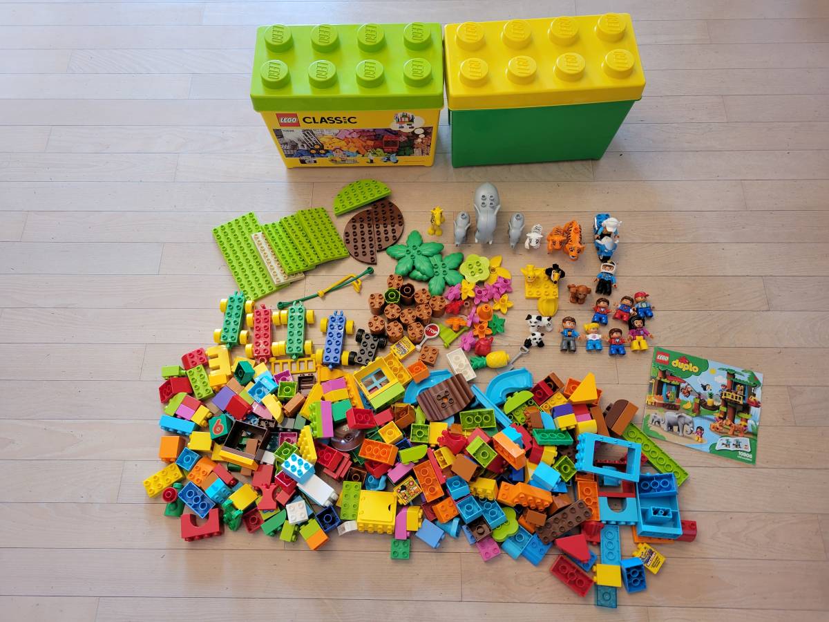1円～ 売り切り レゴデュプロ まとめ売り LEGO 10906 人形 動物 