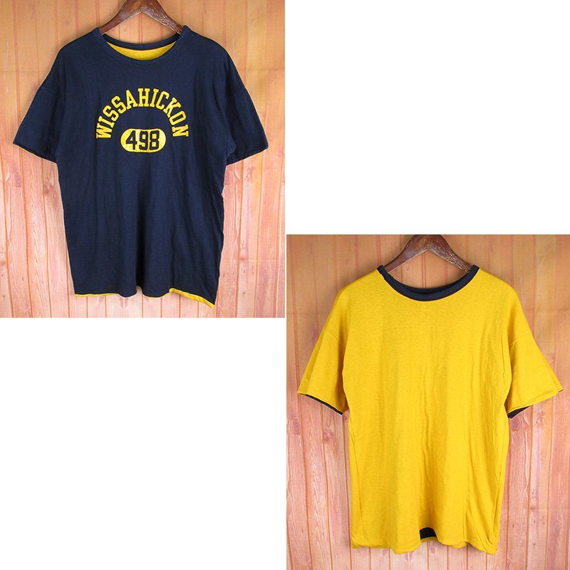 ST9728 Champion チャンピオン 70s バータグ リバーシブル Tシャツ
