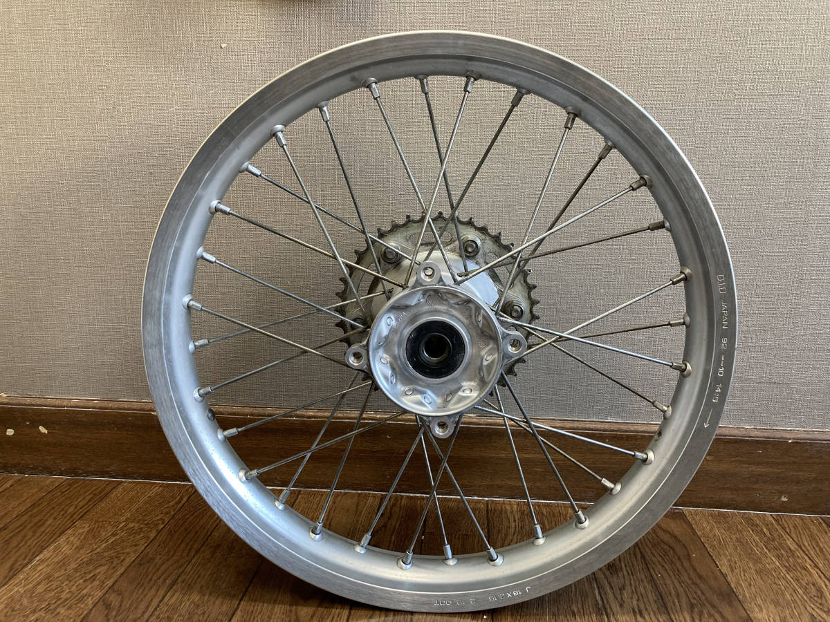CRF250L MD38 ホンダ 純正 18×2.15 リア ホイール & スプロケット付き!!