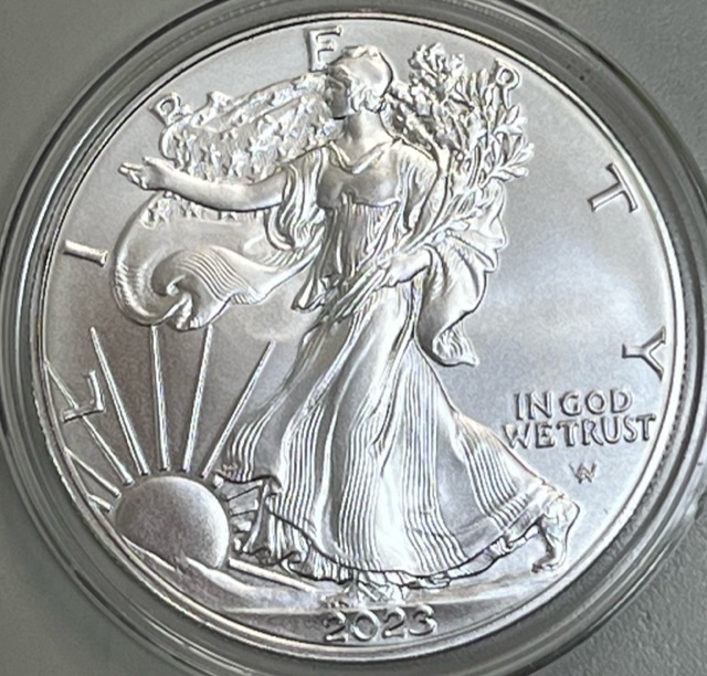 ご紹介します 【新入荷】アメリカ2023年 ウオーキングリバティ銀貨