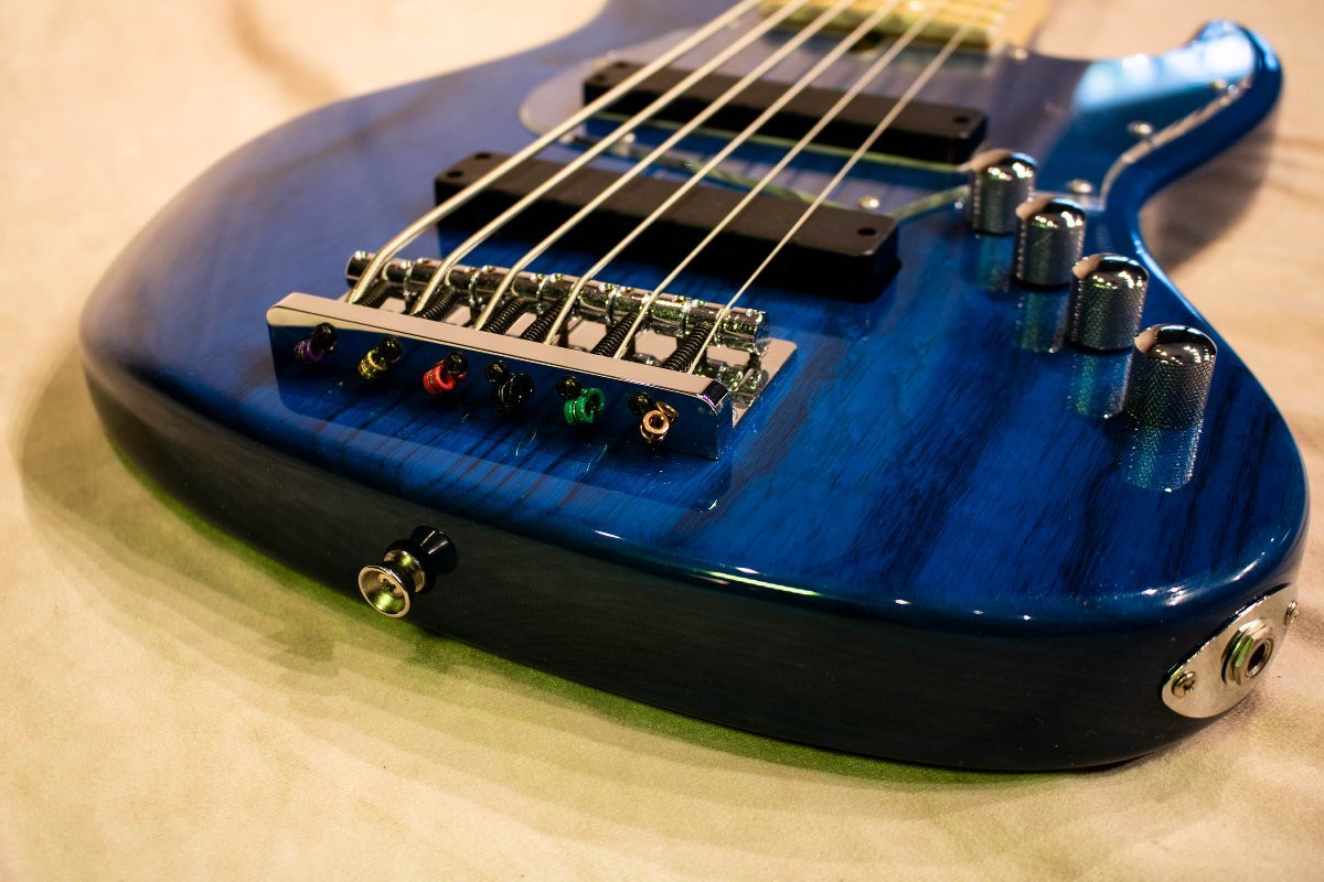 Bacchus HJB6-STANDARD/ASH (STB/シースルーブルー) バッカス 6弦 