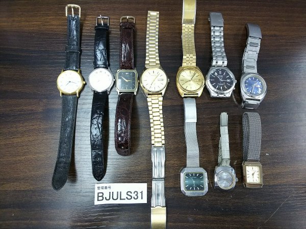 BJULS31　ジャンク品　腕時計　ユニセックス　おまとめ10点　CITIZENシチズン