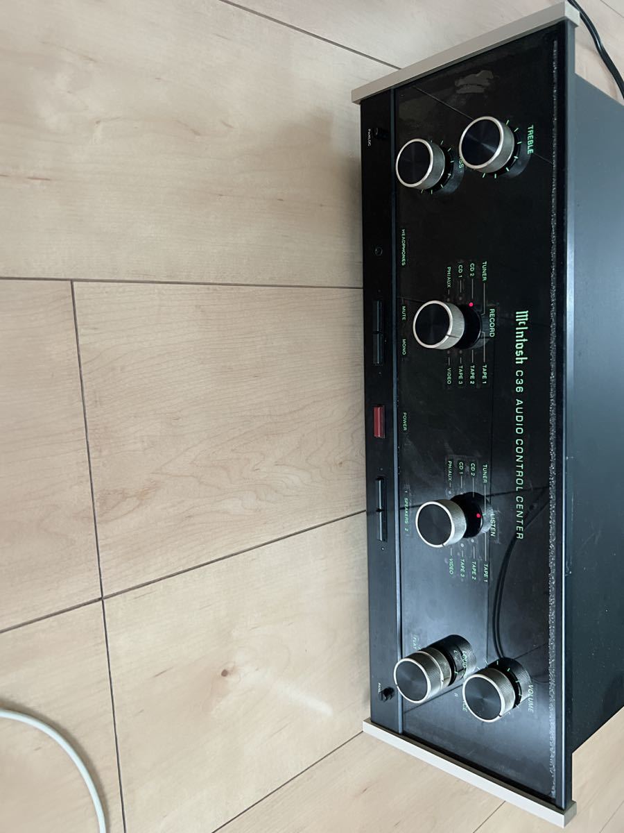 マッキントッシュ McIntosh C36 AUDIO CONTROL CENTER プリアンプ 家電