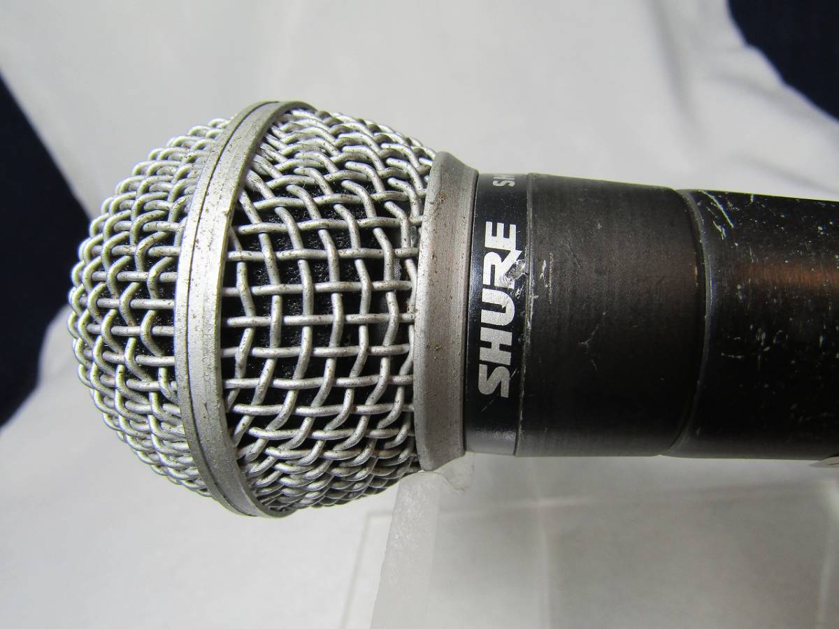 1000円開始!!13SHURE名器SM58初期メキシコ製シュアーエスエムゴッパチ