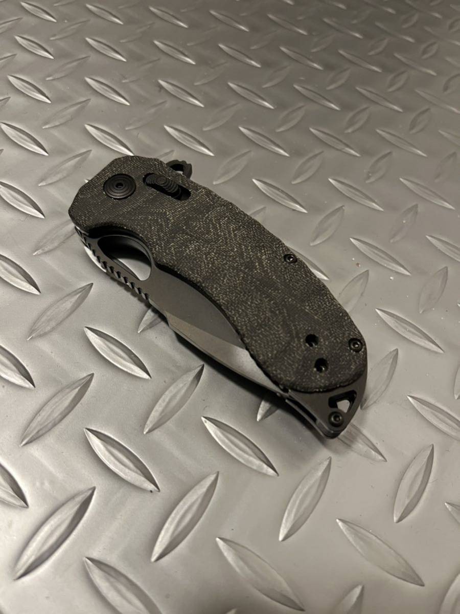 SOG KIKU XR BLACKOUT フォールディングナイフ 松田菊男 