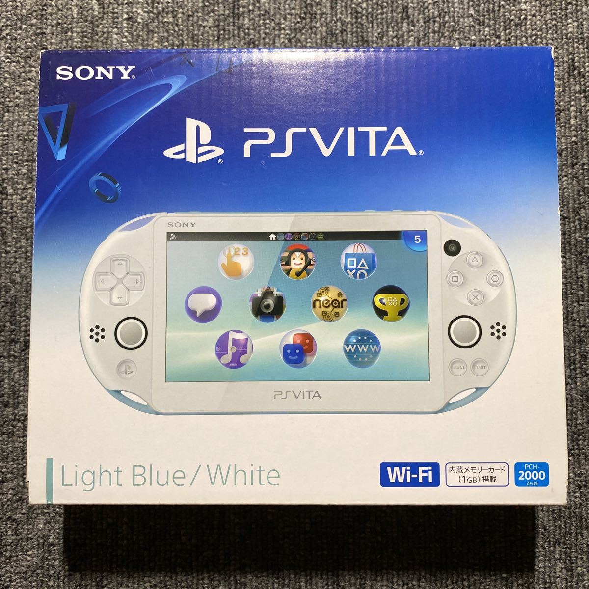 Vita PlayStation Wi-Fiモデル PCH-2000 ライトブルー⁄ホワイト PS PCH 