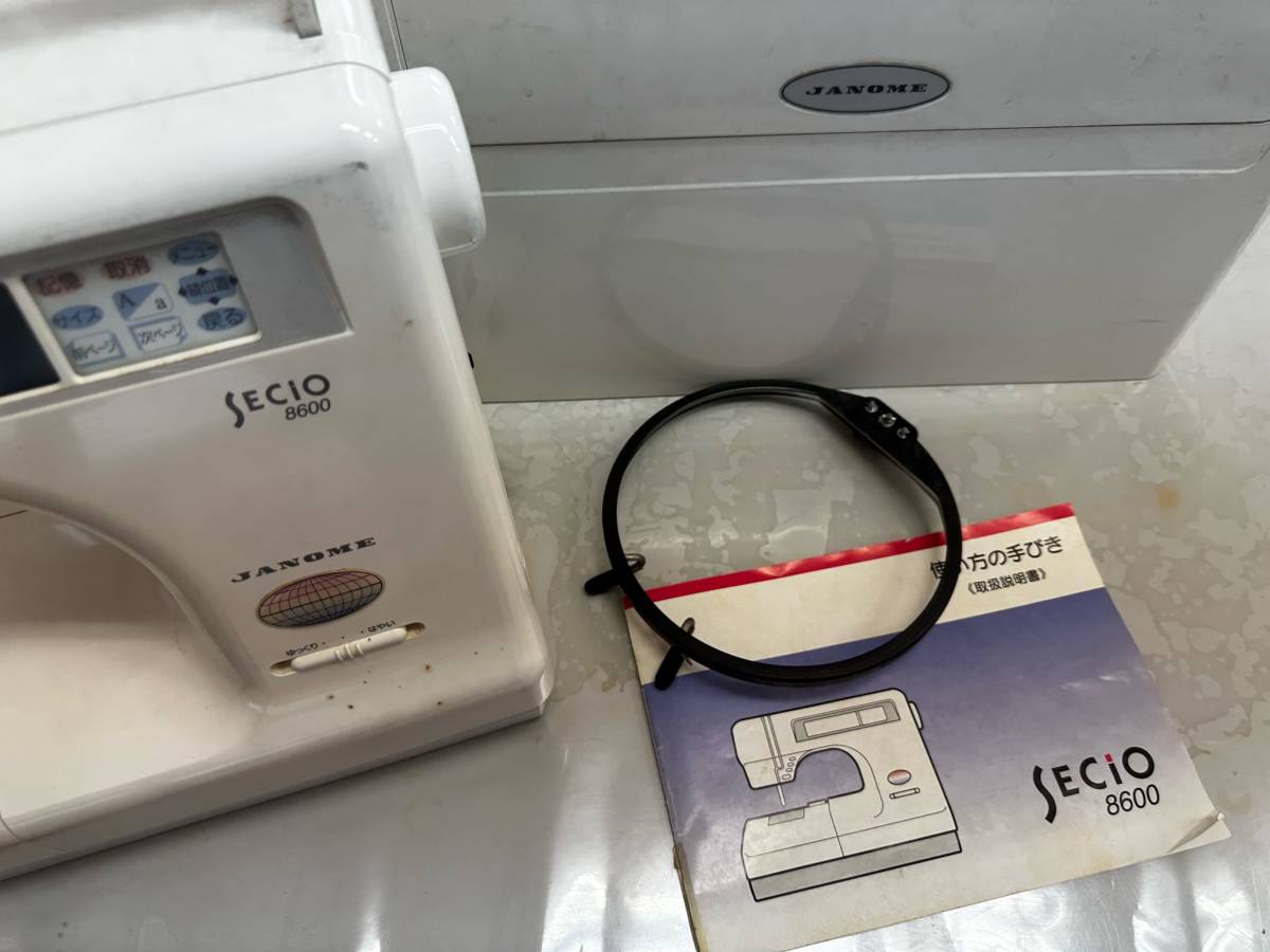 JANOME SECIO 8600 （ジャノメ セシオ 8600・日本製) ☆パワフル・水平 