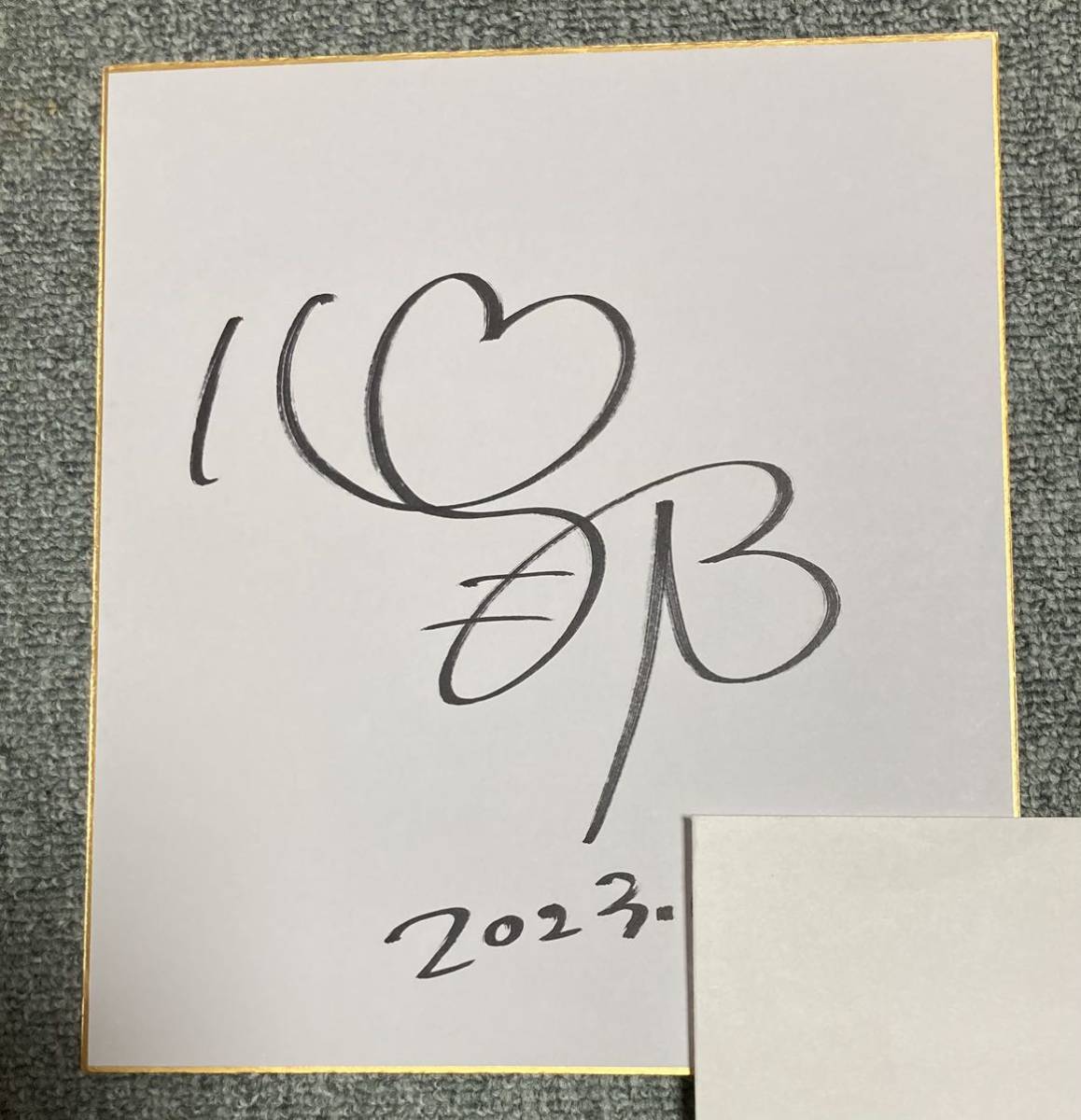 ☆人気☆ゴルフ女子プロ4名直筆サイン色紙 2023 ゼクシオドリーム