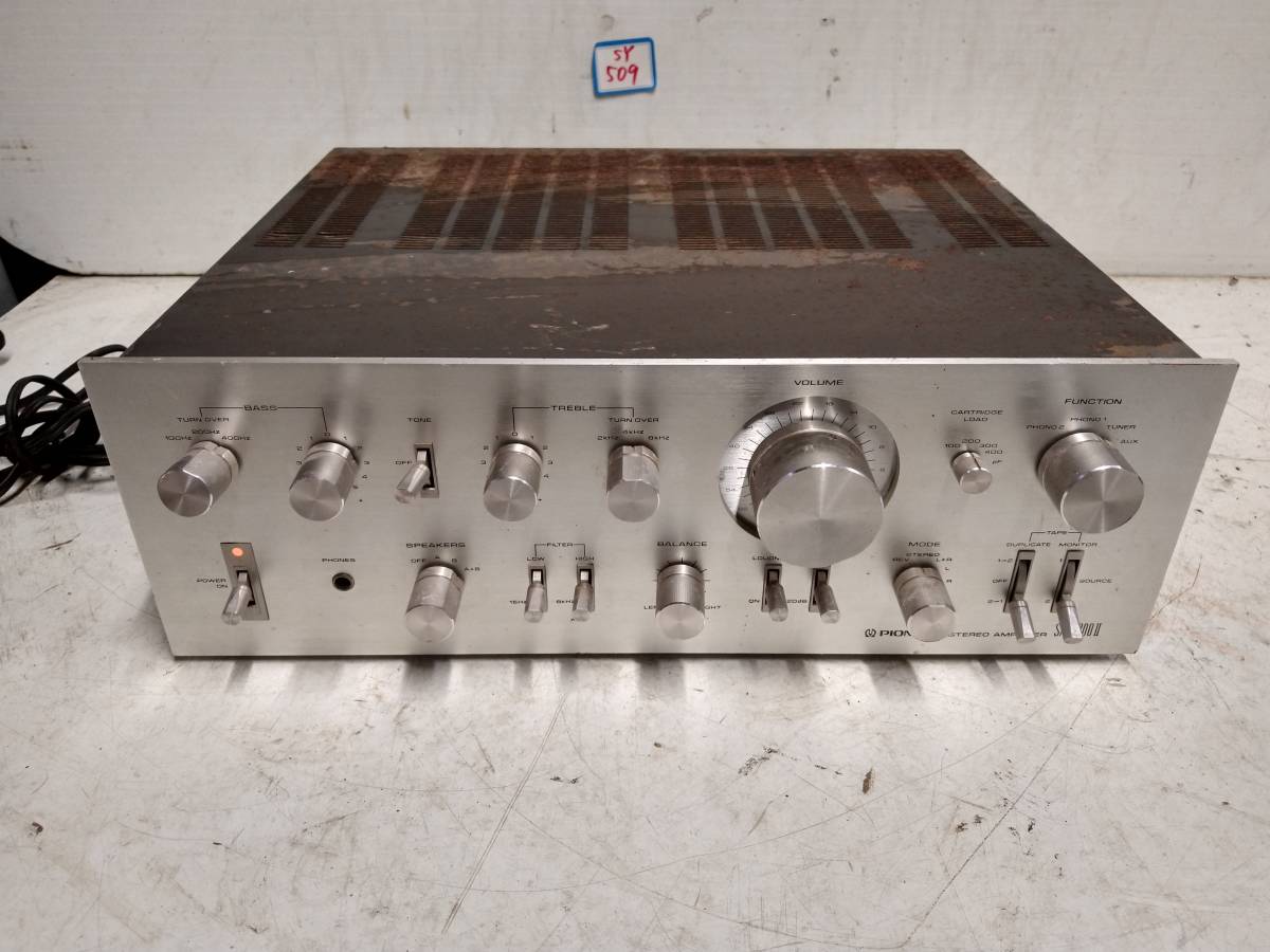 【ジャンク】 パイオニア プリメインアンプAMPLIFIER SA-7800Ⅱ Pioneer SA-7800（ステレオプリメインアンプ）ジャンク｜Yahoo!フリマ