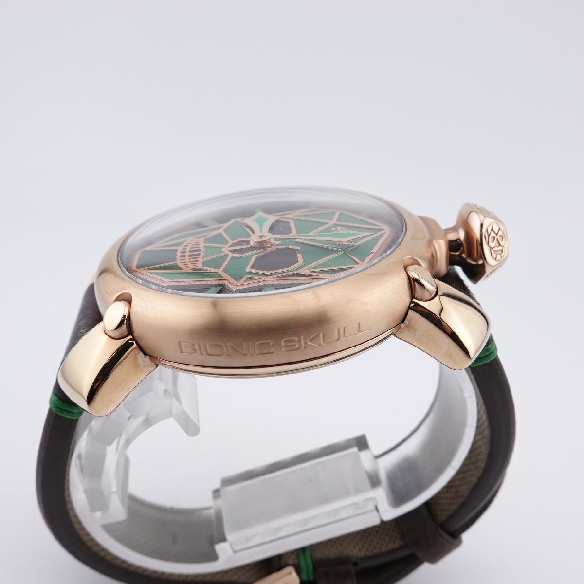 5708 【1円開始】 ガガミラノ / GAGA MILANO マヌアーレ 48mm バイオ  