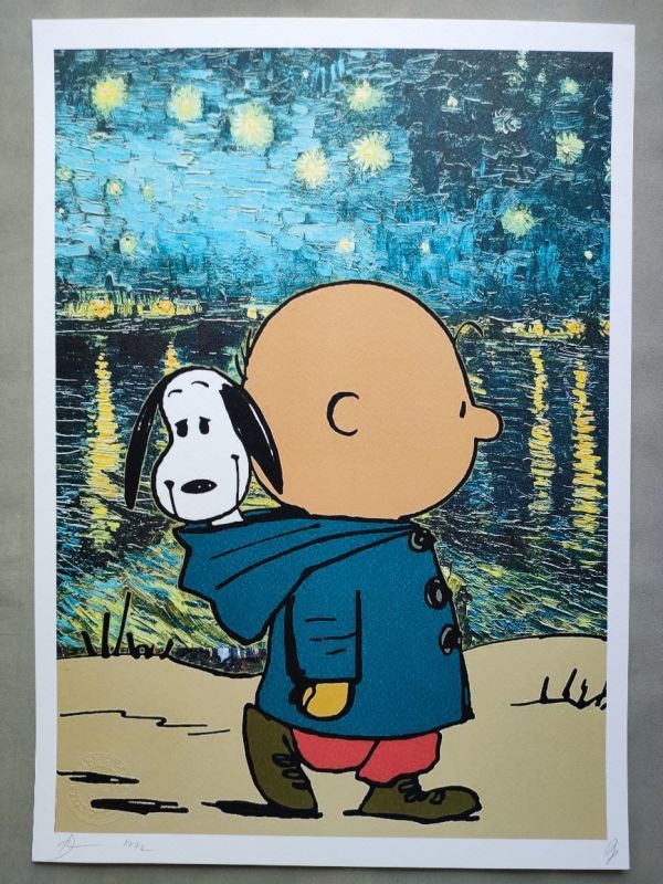 DEATH NYC アートポスター15 【限定100枚】 SNOOPY スヌーピー