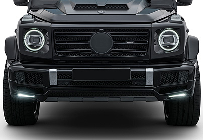 新型 Gクラス フロントリップスポイラー 社外 G350d/G400d/G550 W463 A