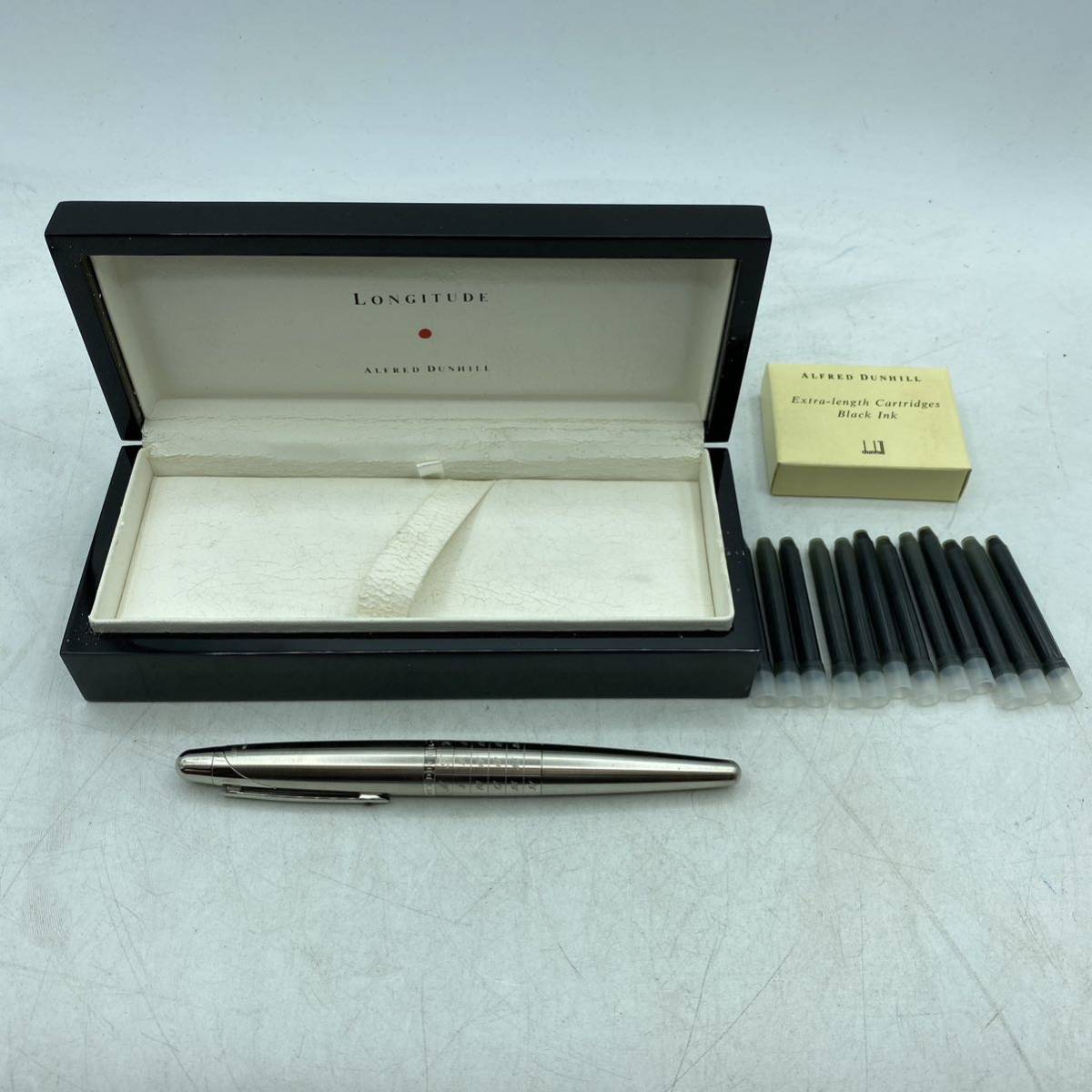 dunhill ダンヒル 万年筆 18金無垢 K18YG 750刻印 18カラットゴールド 