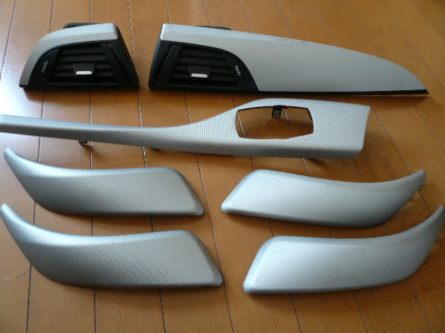 ＼(^o^)　2016年　BMW　118i　LCI　Mスポーツ　F20　1シリーズ　室内アルミパネルセット