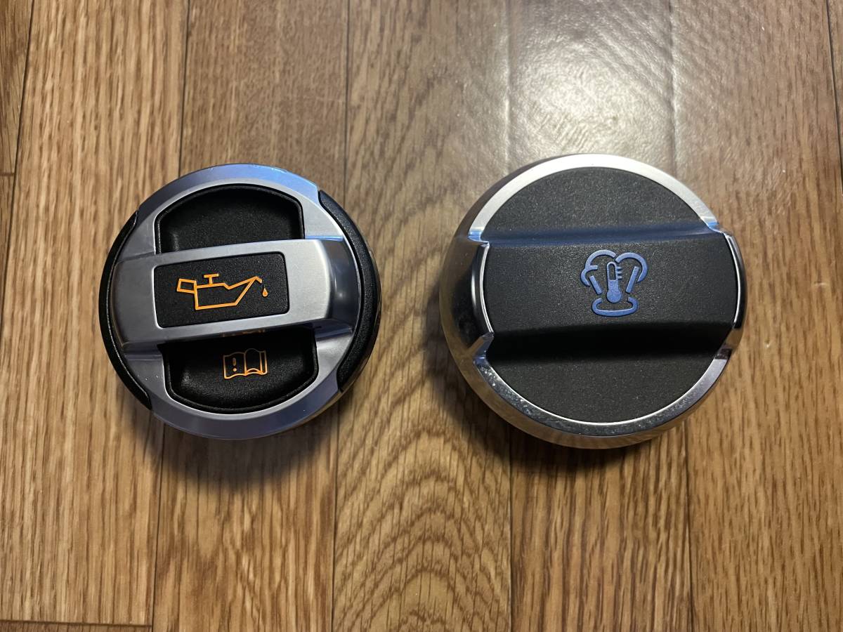 AUDI アウディ純正　R8オイルフィラーキャップ　ポルシェ純正　クーラントキャップ　定番セット　TT 8j等　