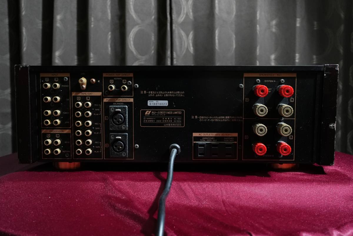 SANSUI サンスイ AU-α907 LIMITED MOS AU-α907i Limited - ジャンク 