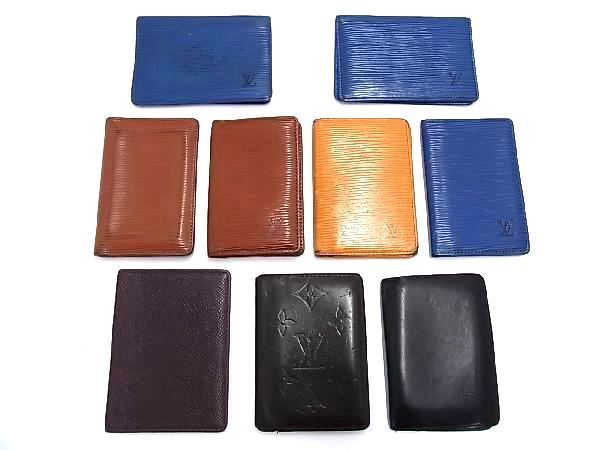  1円 〜 LOUISVUITTON ルイヴィトン エピ タイガ等 カード入れ 名刺入れ パスケース 9点セット まとめ売り DD1162(男性用)｜売買されたオークション情報、yahooの商品情報をアーカイブ公開 - オーク 男性用