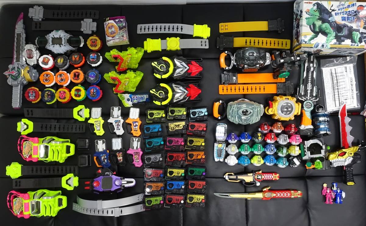 仮面ライダー鎧武 【ジャンク扱いおもちゃまとめセット ＃C】仮面