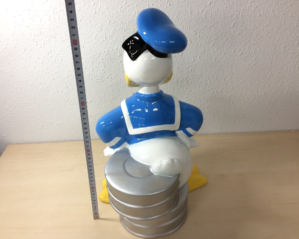ディズニー 《未使用品》海外 ドナルドダック クッキージャー 陶器製 