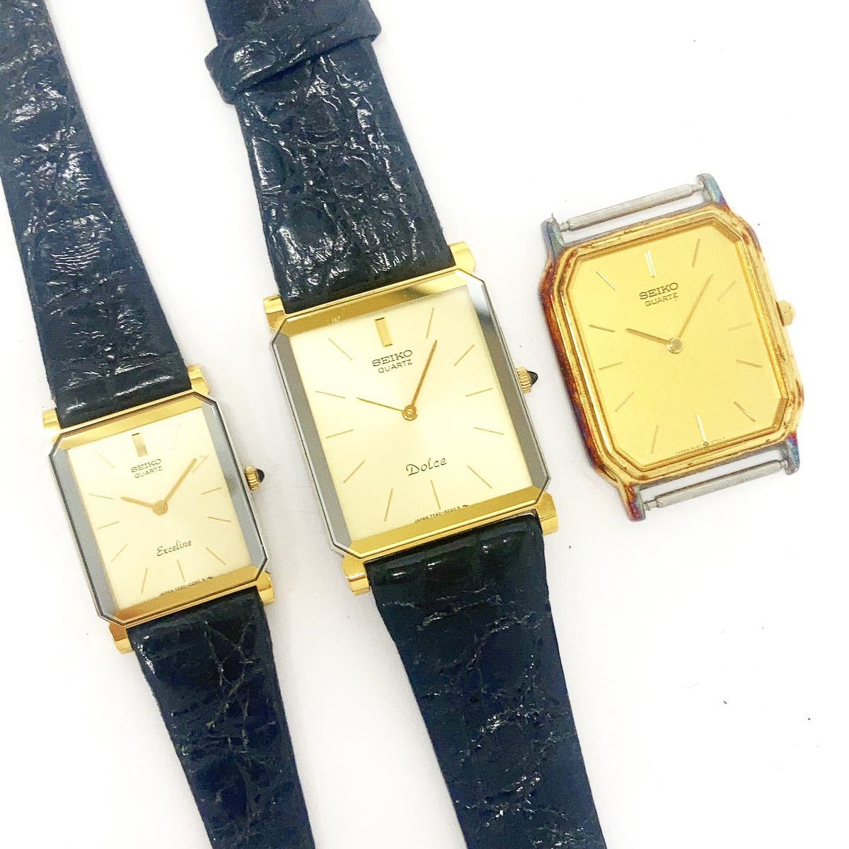 SEIKO DOLCE EXCELINE 他 1220-5090 7760-5020 9020-5440 クオーツ 