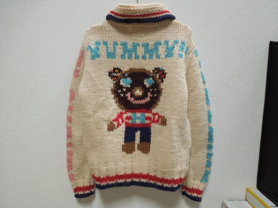 hysteric glamorカウチンニット　ドーナツベア　フリーサイズ T【イ3-70】【80サイズ】△ヒステリックグラマー/ドーナツベア