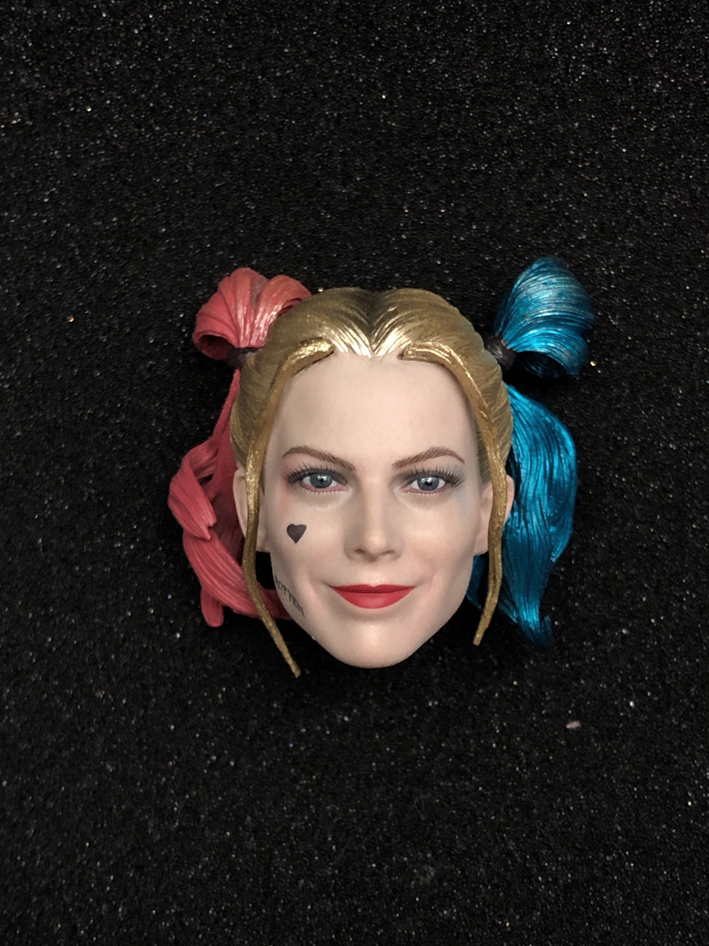 1⁄6 カスタム 新品 ホットトイズ ハーレイ クイン ヘッド 舌 パーツ