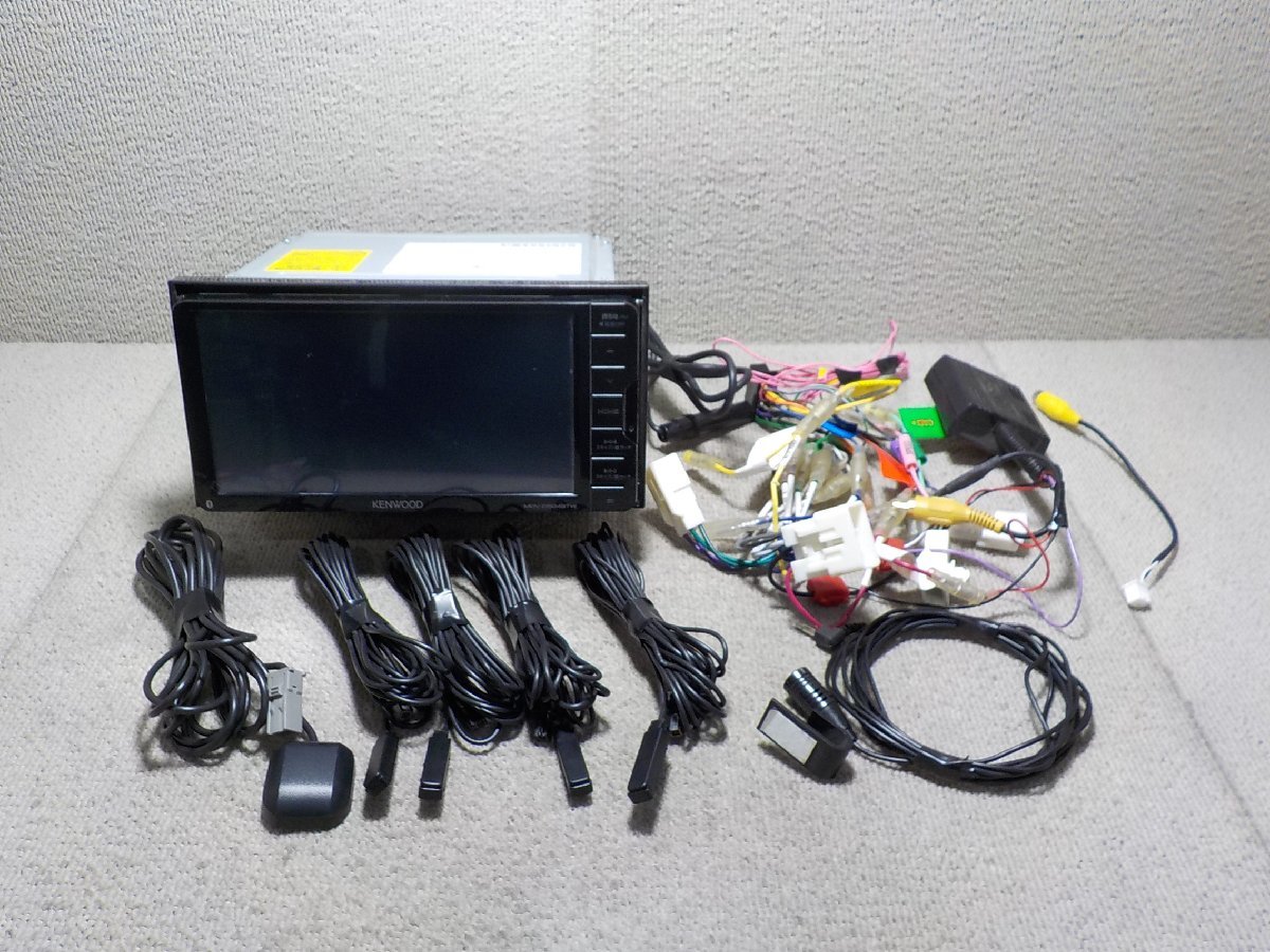 KENWOOD ケンウッド メモリーナビ MDV-D504BTW CD/SD/DVD/USB/iPod