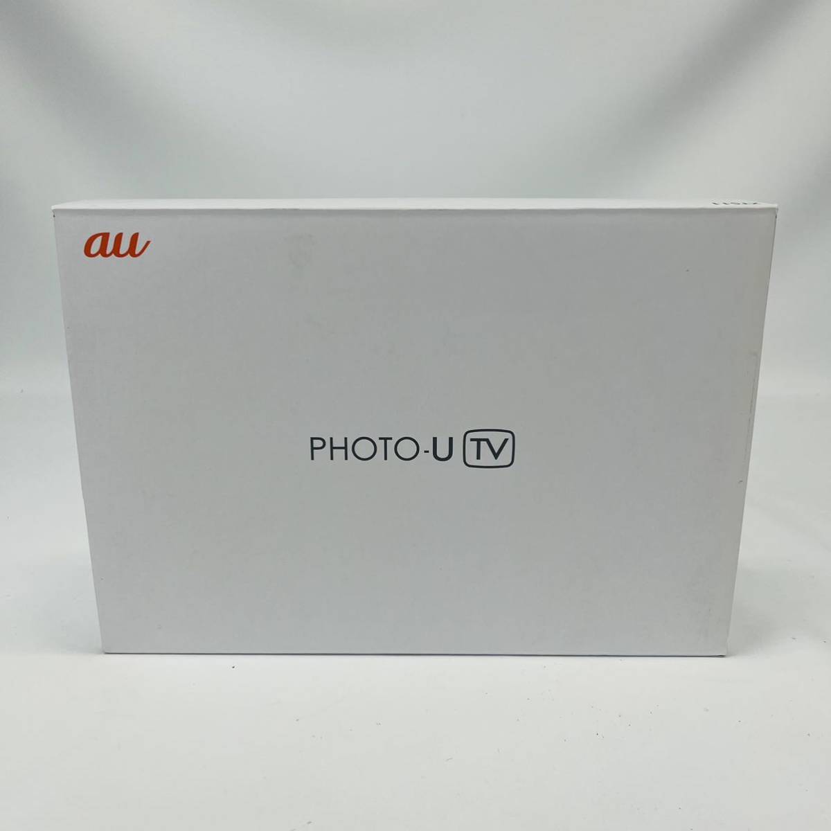☆未使用品？・1円〜☆ au PHOTO-U TV ポータブルテレビ フォトフレーム