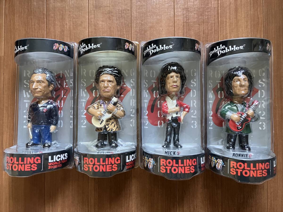 未開封ROLLING STONESBobblehead Doll 4体セット ローリング
