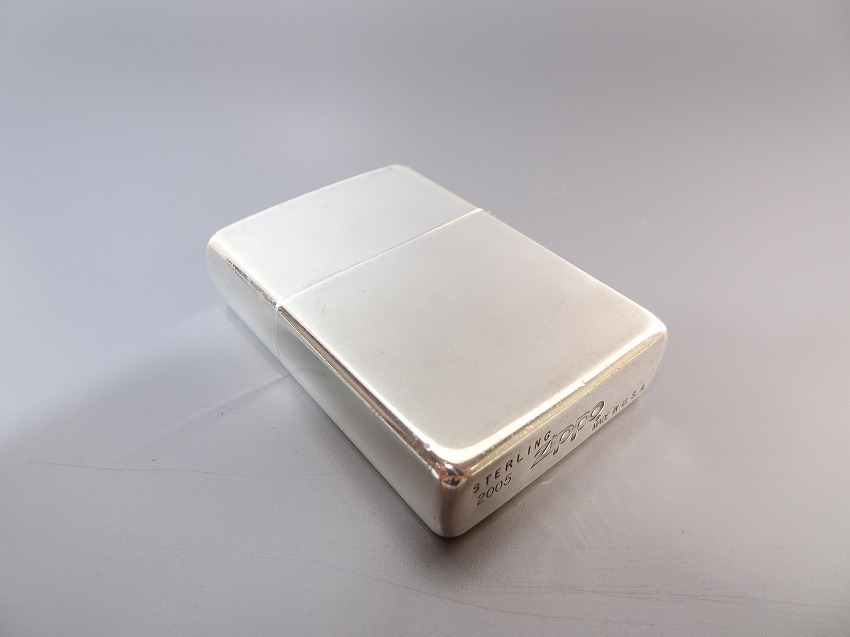 Zippo ジッポ】STERLING スターリングシルバー 2005 傷有 【公式通販】