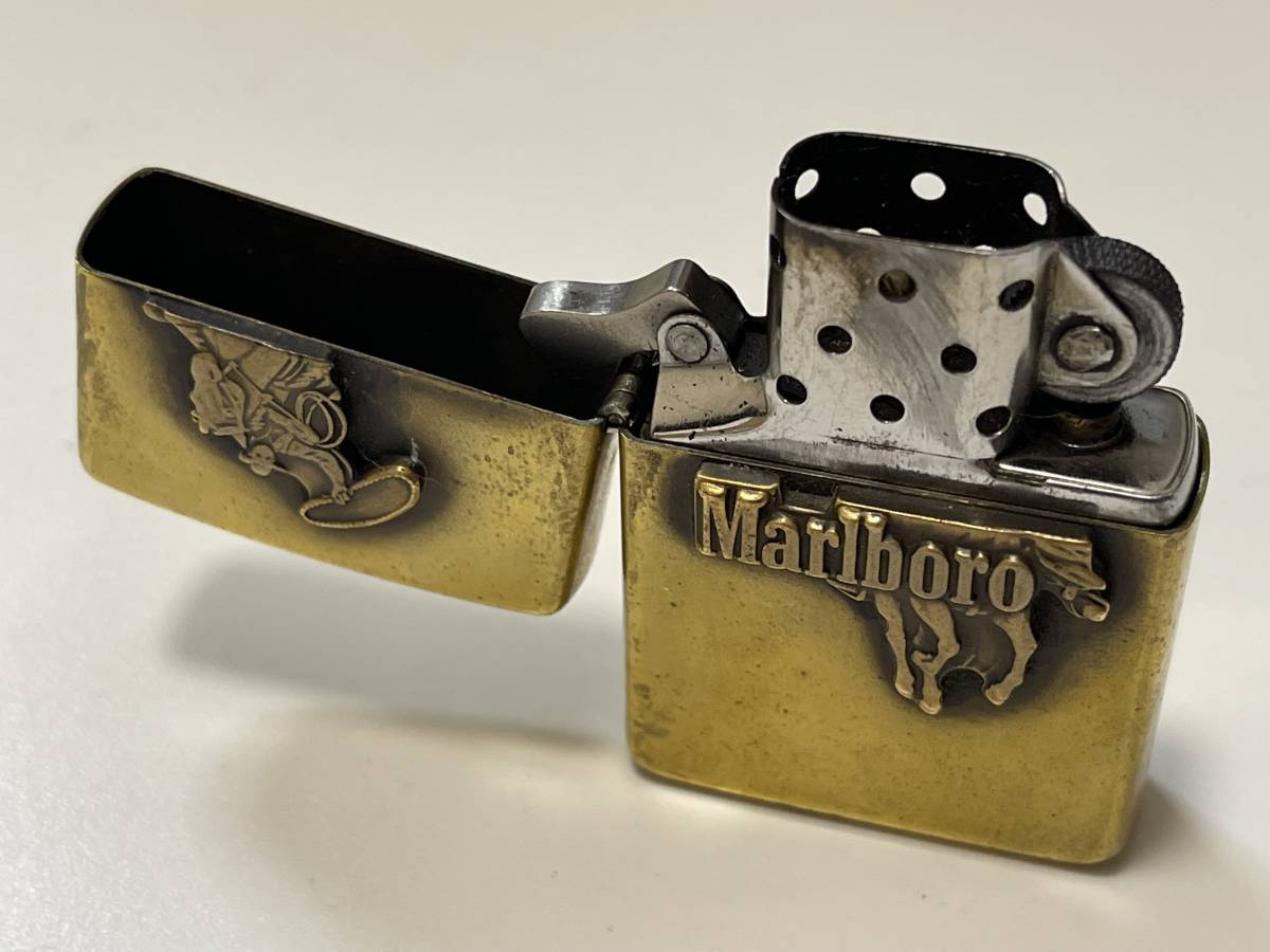 Marlboro マルボロ ZIPPO ジッポー オイルライター カウボーイ ロデオ 