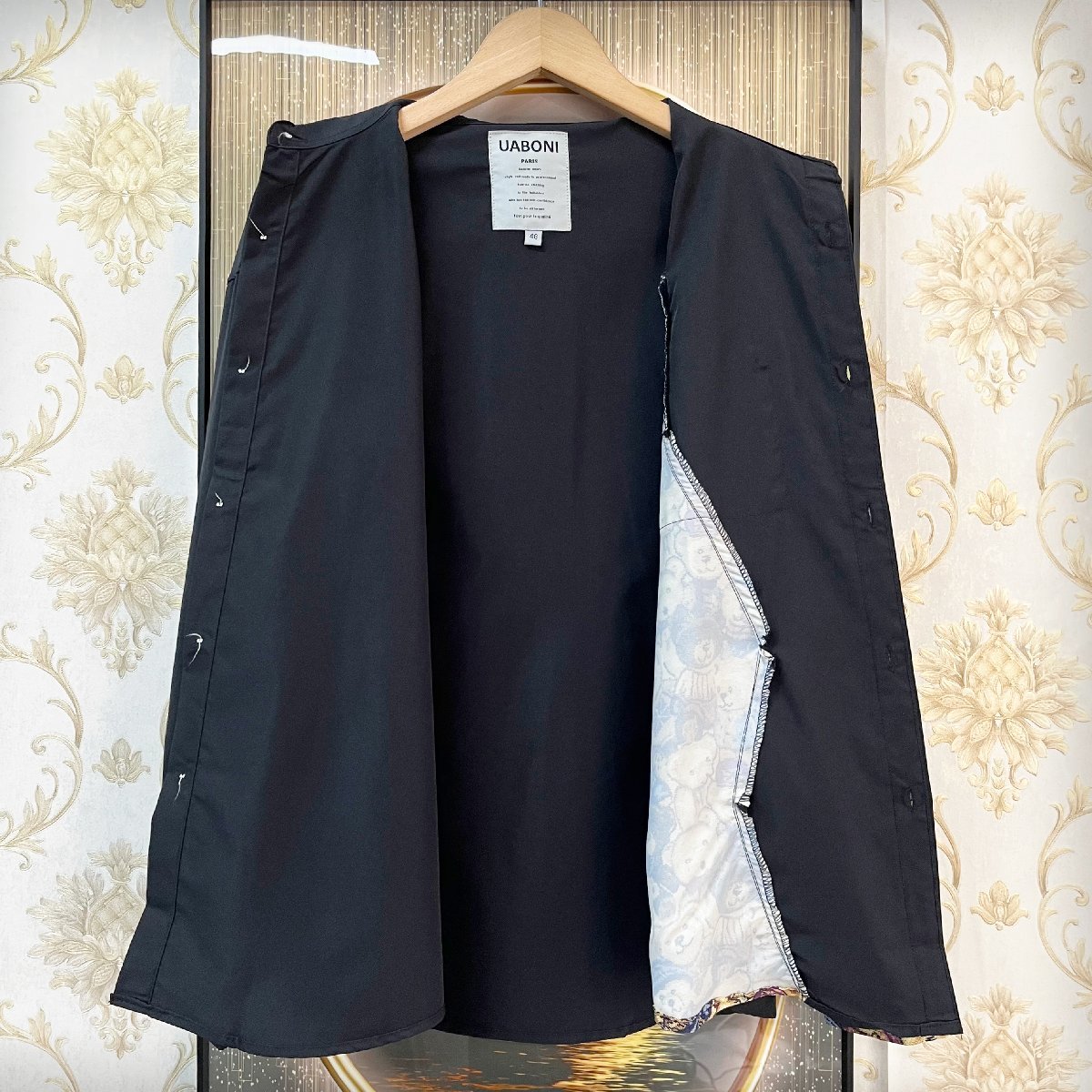 個性EU製＆定価4万◇UABONI*Paris*長袖シャツ*ユアボニ*パリ発◇上質 