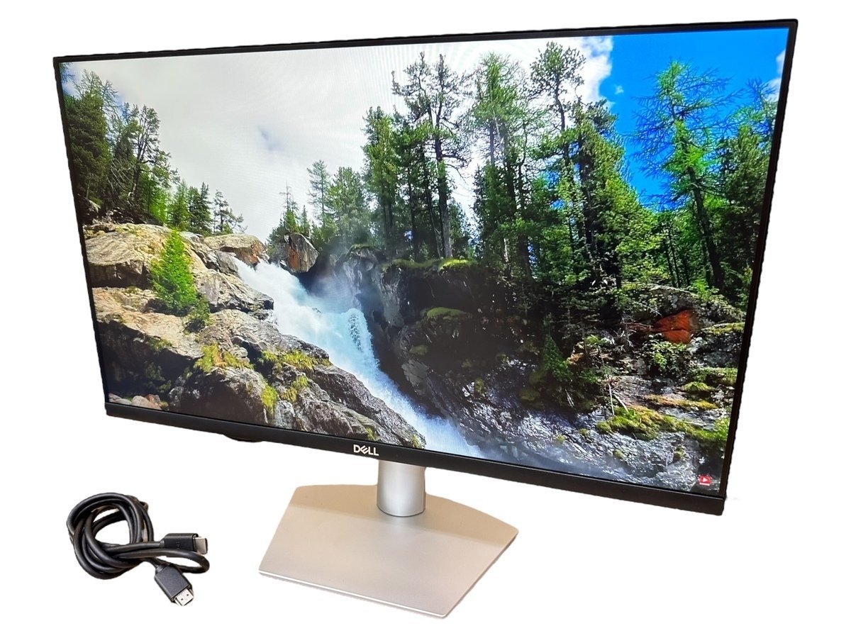 美品 Dell S2421HS 23.8インチ モニター (フルHD/IPS非光沢/DP HDMI/縦横回転 高さ調節/AMD FreeSync) 2021年製 ディスプレイ 本体 高画質