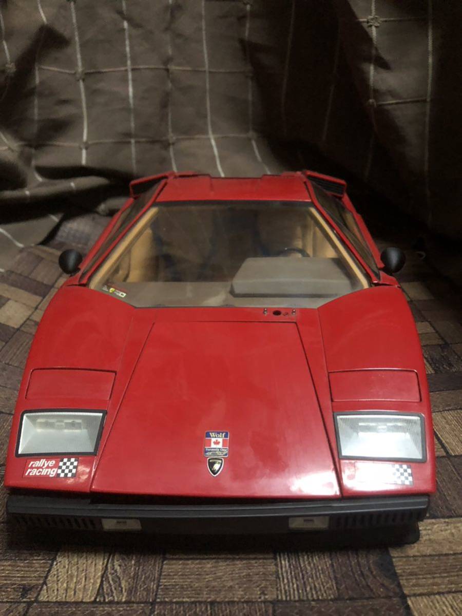 ジャンクデアゴスティー二1/8ランボルギーニカウンタック欠品あり
