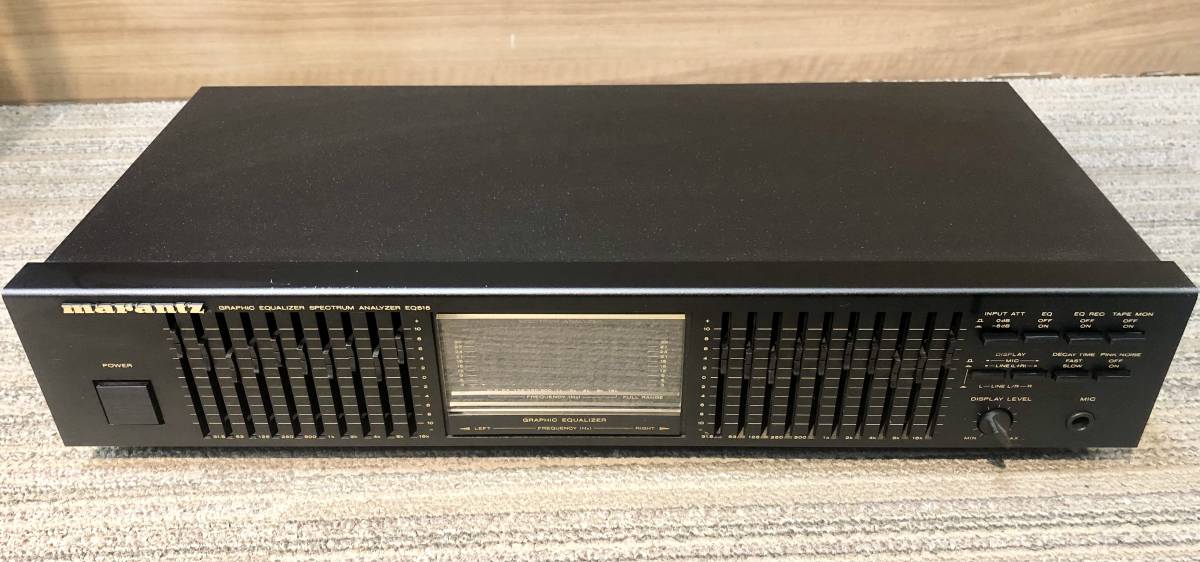 【美品】動作確認済み Marantz EQ515 イコライザー グラフィック marantz マランツ EQ515 グラフィックイコライザー オーディオ機器