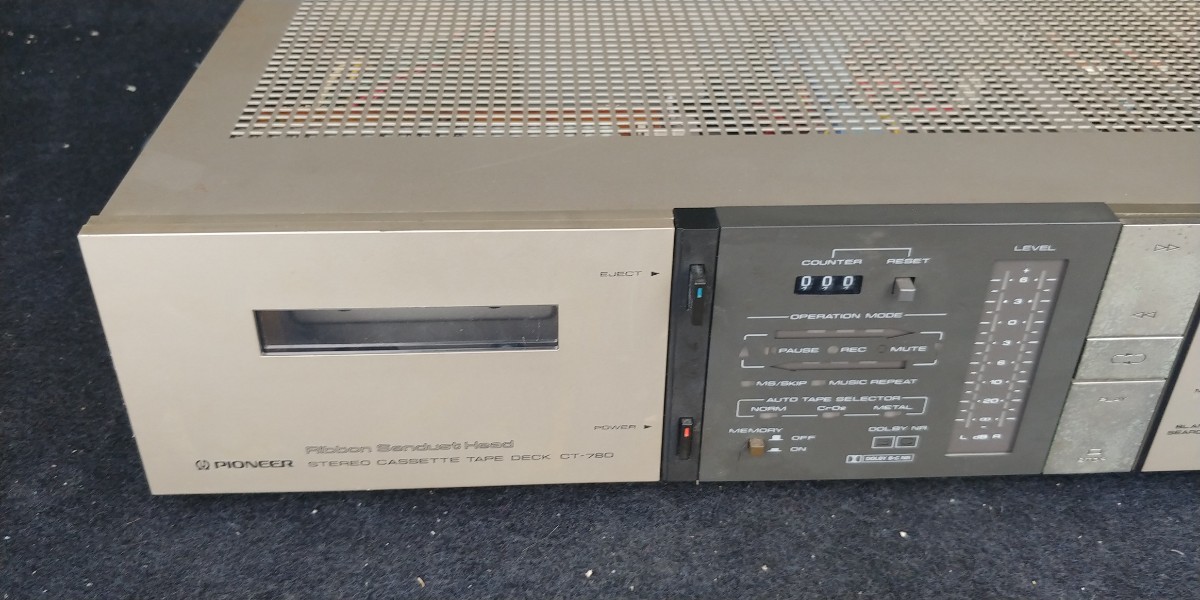 PIONEER CT-700 ジャンク カセットデッキ パイオニア 通電可 - Pioneer