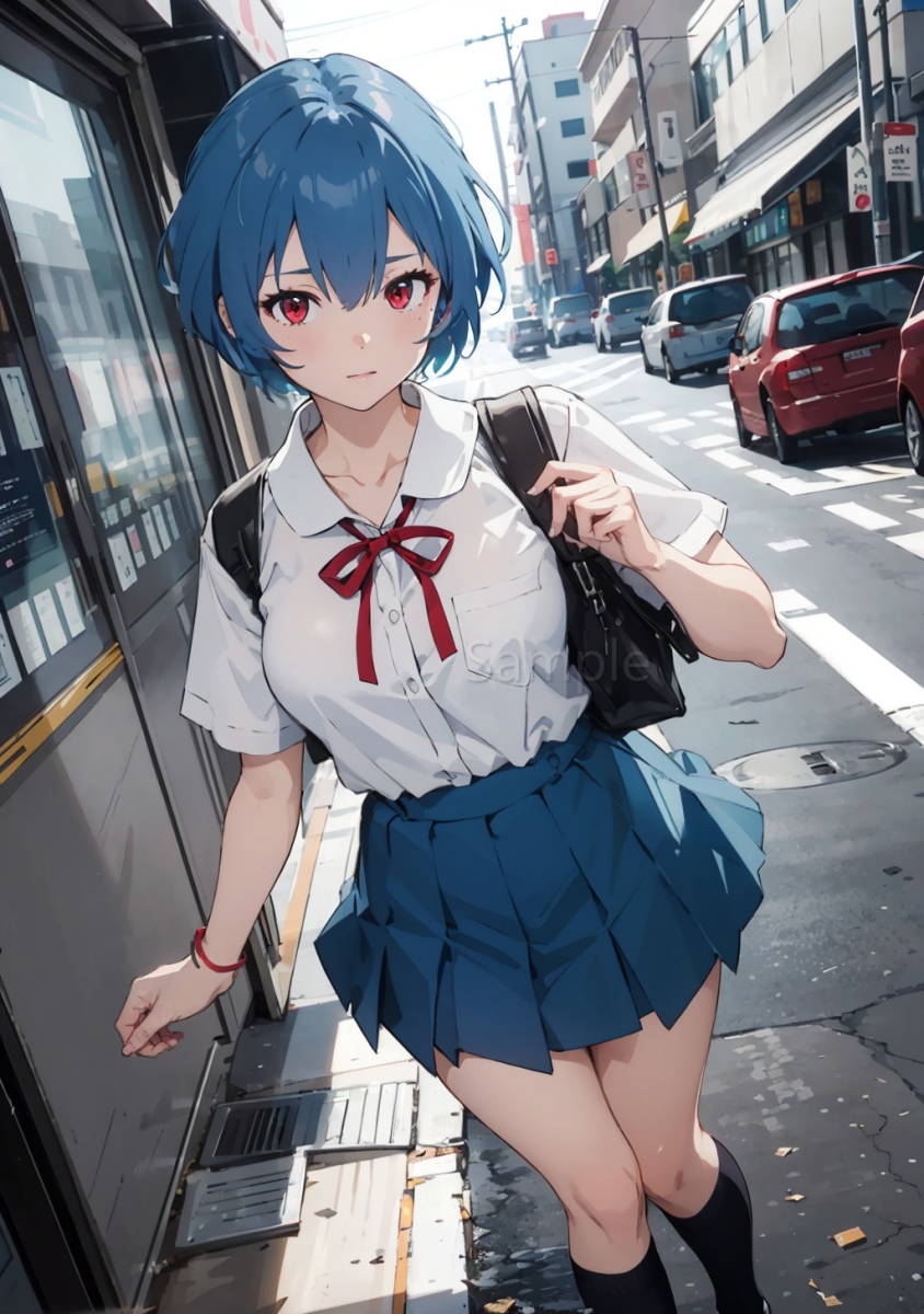 美少女イラスト イラスト ポスター A4サイズ 写真光沢紙 少女 美女