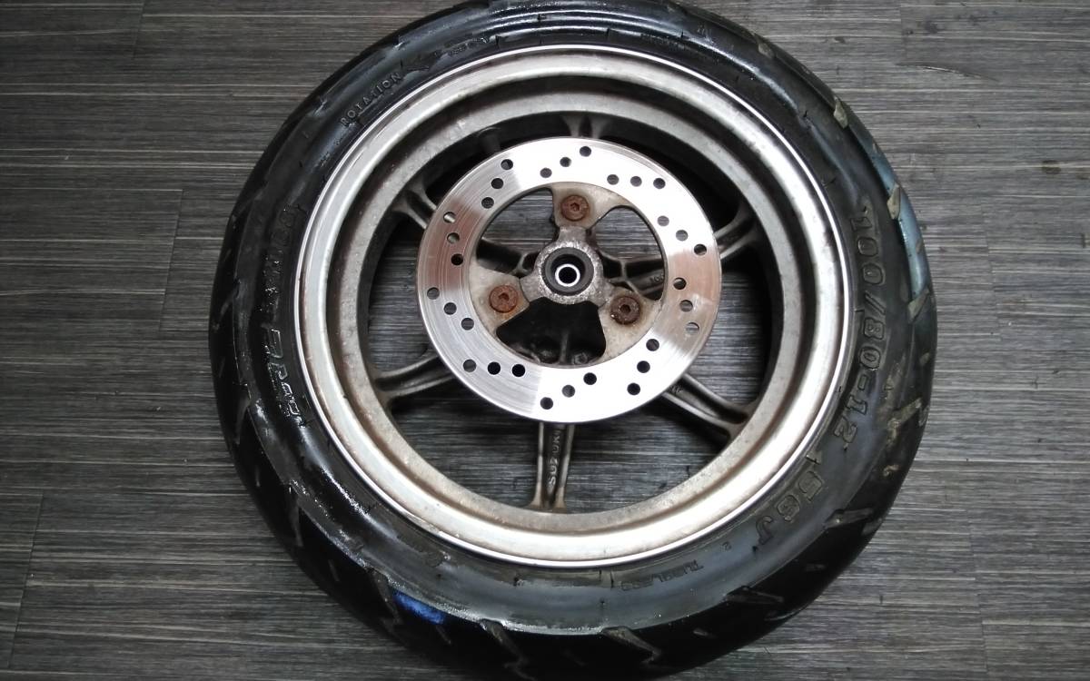 スズキZZジーツーインチアップスポーツフロントフォークまわり12インチホイール スズキZZジーツーインチアップスポーツフロントフォークまわり12インチ