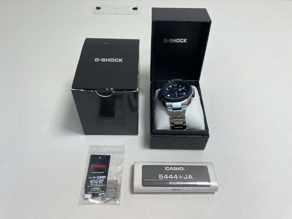 ☆10-3907】□中古□・中古 G-SHOCK G-ショック GST-W100D-1A2JF