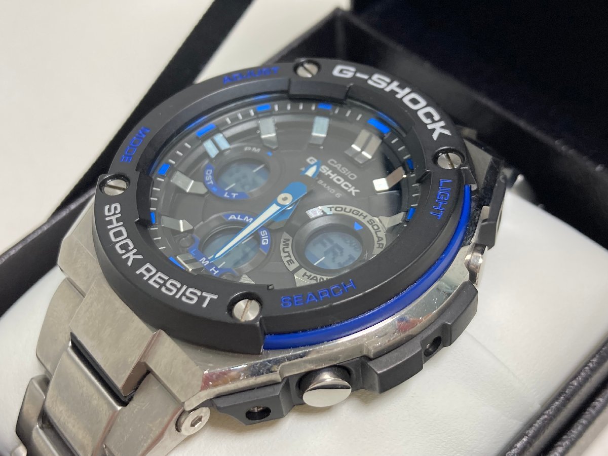 ☆10-3907】□中古□・中古 G-SHOCK G-ショック GST-W100D-1A2JF