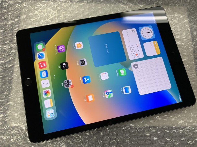 DM338 SIMフリー iPad 第7世代 Wi-Fi+Cellular A2198 スペースグレイ