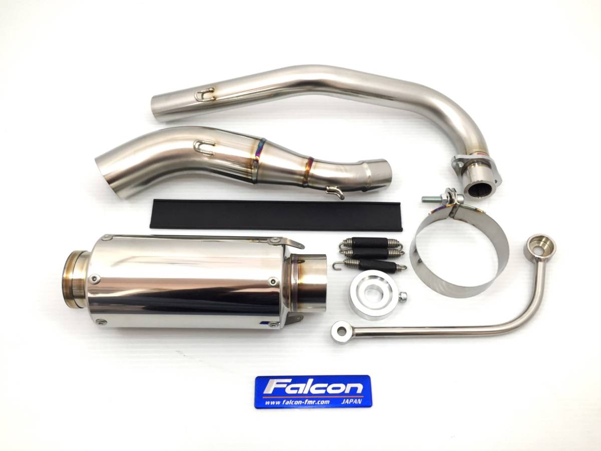 Falcon製 DAX ダックス用 New T-5レーシングマフラー ステンレス