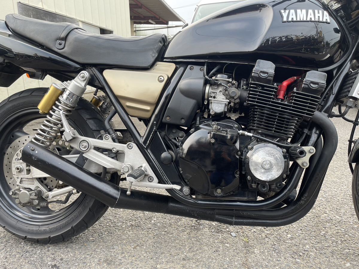 マフラーxjr400 きずとサビはあります磨いたら綺麗になりますが