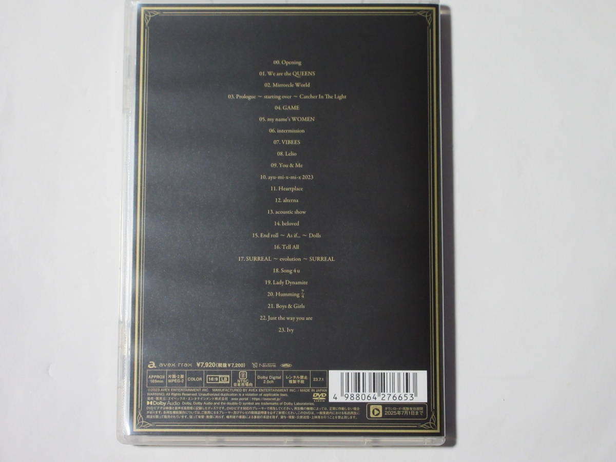 浜崎あゆみ ayumi hamasaki 25th Anniversary LIVE(DVD)(スマプラ対応 