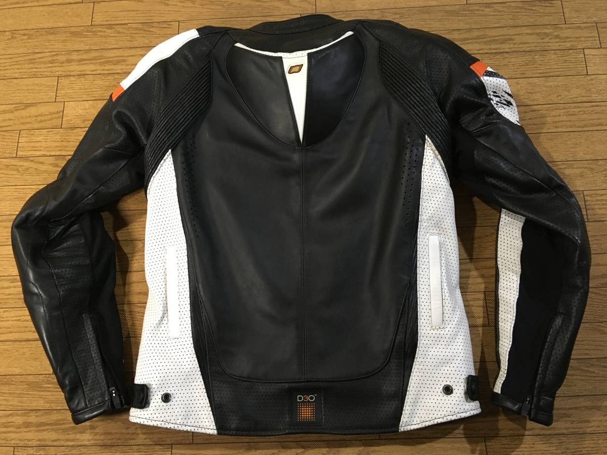 HYOD ST-X DEVAC D3O 夏対応 牛革パンチングレザーレーシングJKT LL