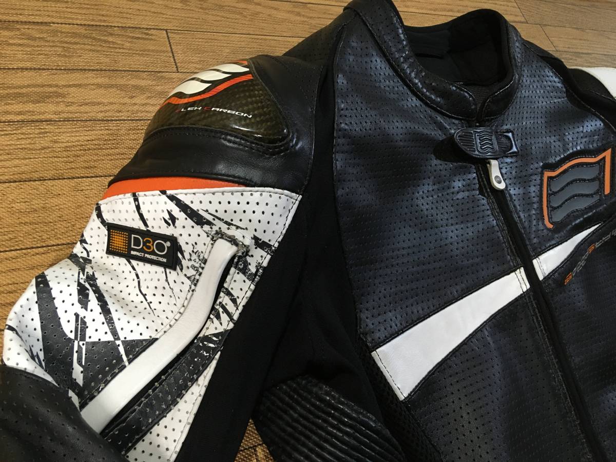 HYOD ST-X DEVAC D3O 夏対応 牛革パンチングレザーレーシングJKT LL